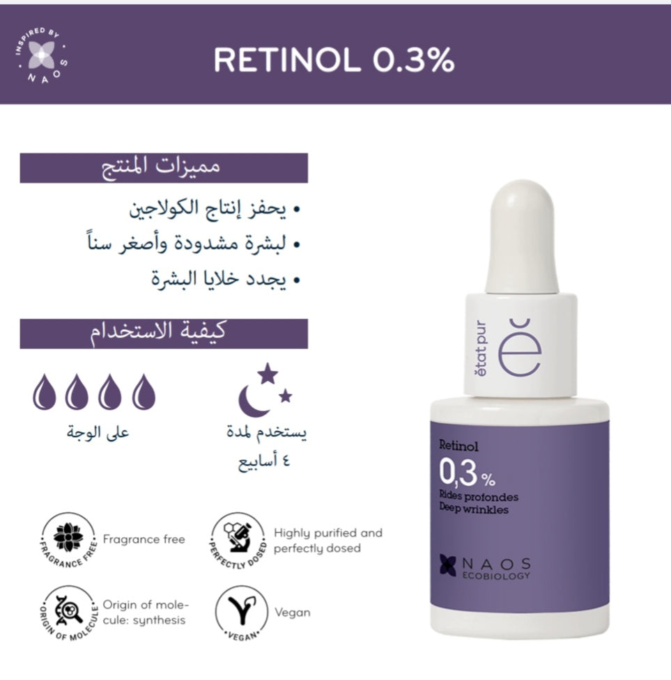 الريتينول 0.3%