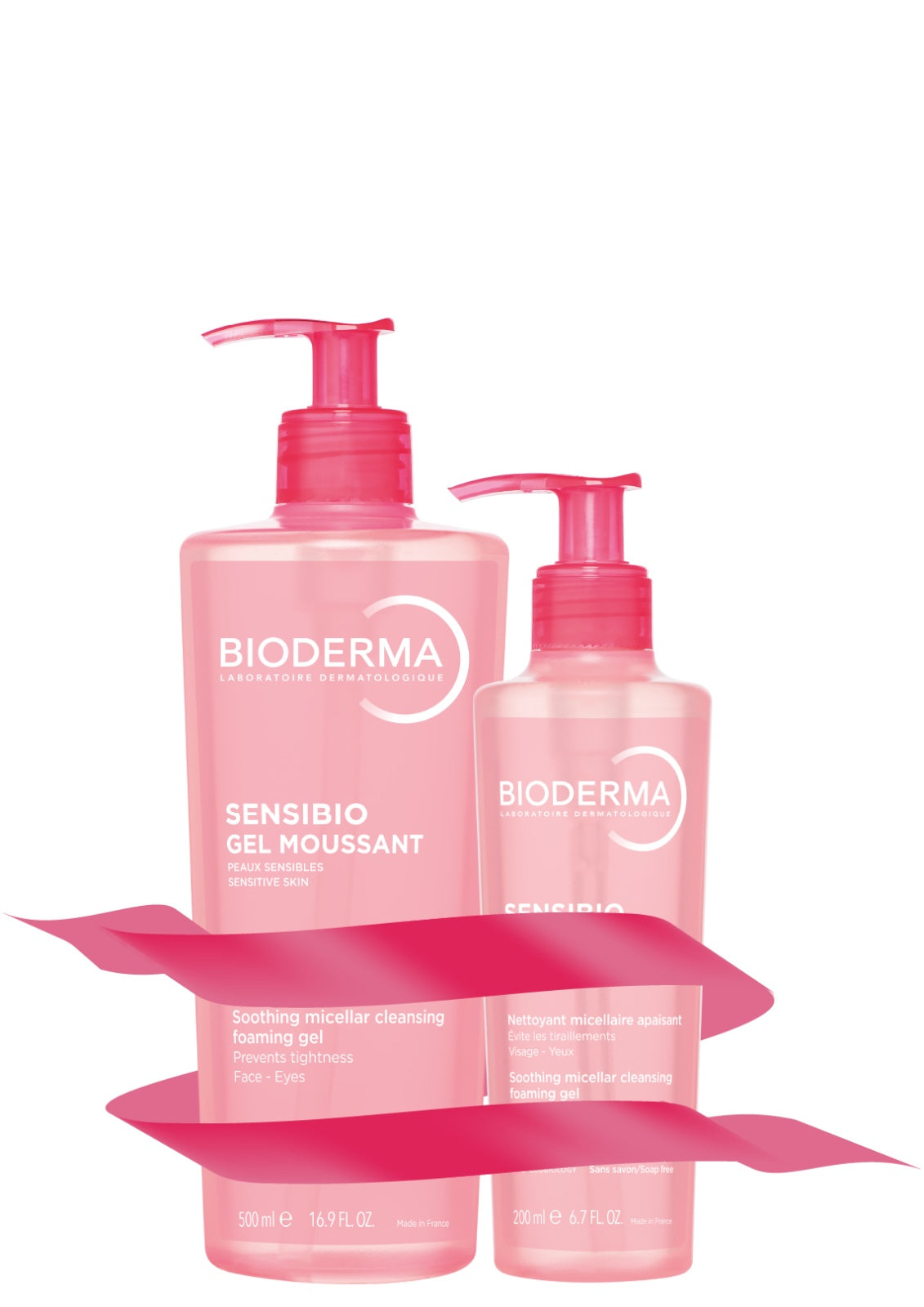 Sensibio Foaming Gel 500ml + Sensibio Foaming Gel 200ml BOGOF OFFER